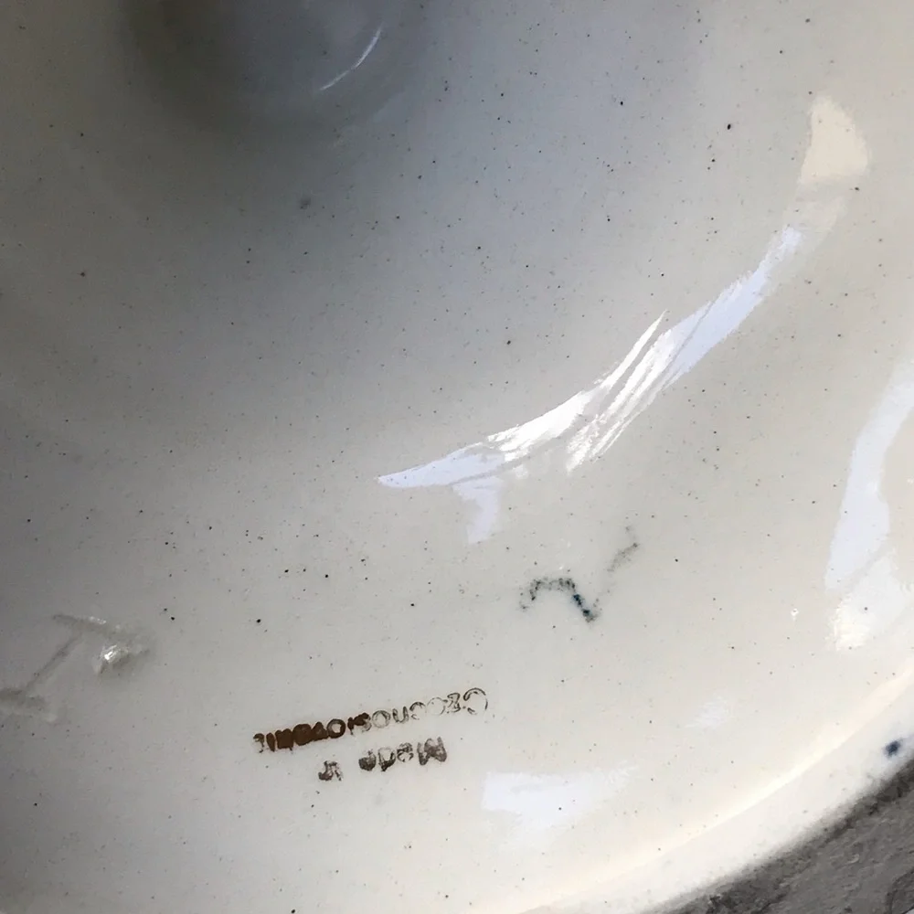 Vintage czechoslovakia vase